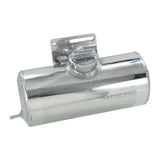 Kepspeed side tank extra gasoline tank 1L round. Left side silver