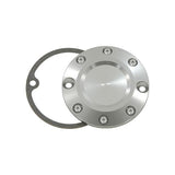 CNC Coupling carter cover for 50cc to 72cc engine blocks Chrome