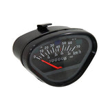 Mileage counter for Dax 70km/h black for Chinese cable tree