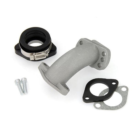 Verstelbaar Inlaatspruitstuk 28 mm – Flexibel | Voor Mikuni VM26 & Keihin PWK 26/28 mm