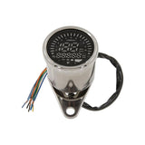 Digital Kilometric Dax - Monkey - Tachometer - Gasoline meter - Flashing lights Chrome