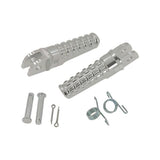 Voetsteuntjes geschikt voor Dax en Monkey zilverkleurig